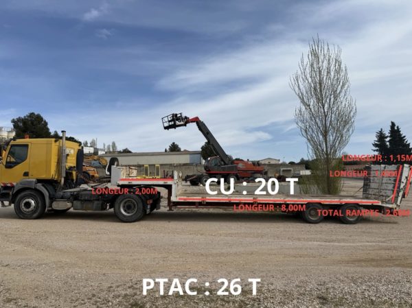 Ensemble routier - Porte engin – Image 6